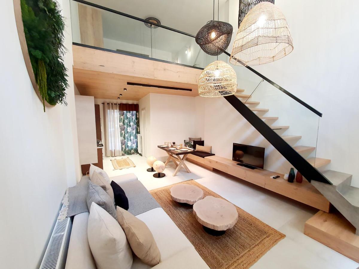 Βοho Katoikia Apartment โวโลส ภายนอก รูปภาพ